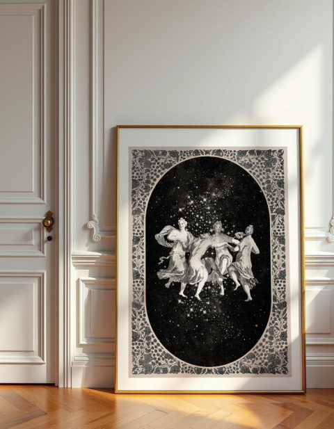 Taniec Nimf 50x70 cm